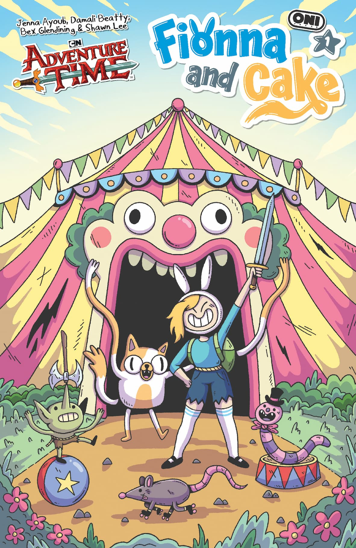 Adventure Time Fionna and Cake 1 variant cover