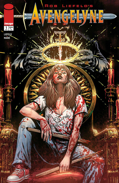 Avengelyne #1 Cover A by Daniel Maine