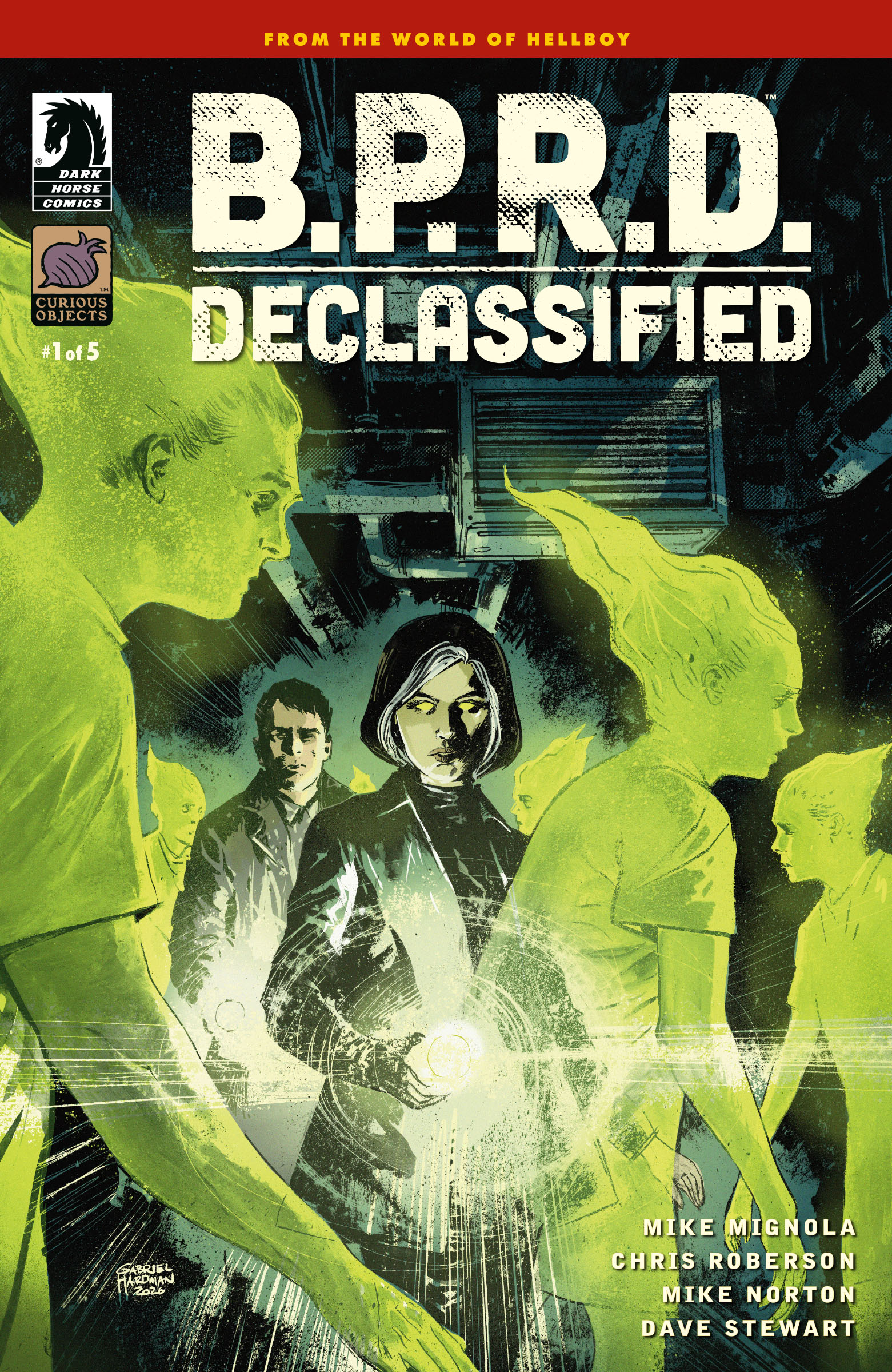 BPRD Declassified variant cover