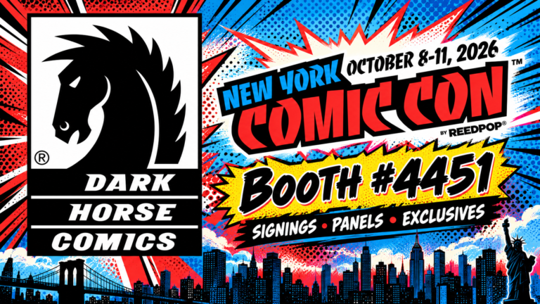 Dark Horse Reveals Full NYCC 2026 Signing and Panel Schedule