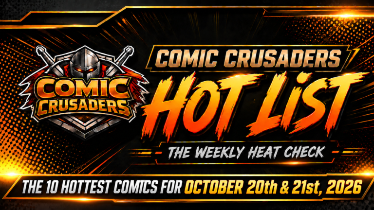 Comic Crusaders Hot List The 10 Hottest Comics for October 20th and 21st 2026