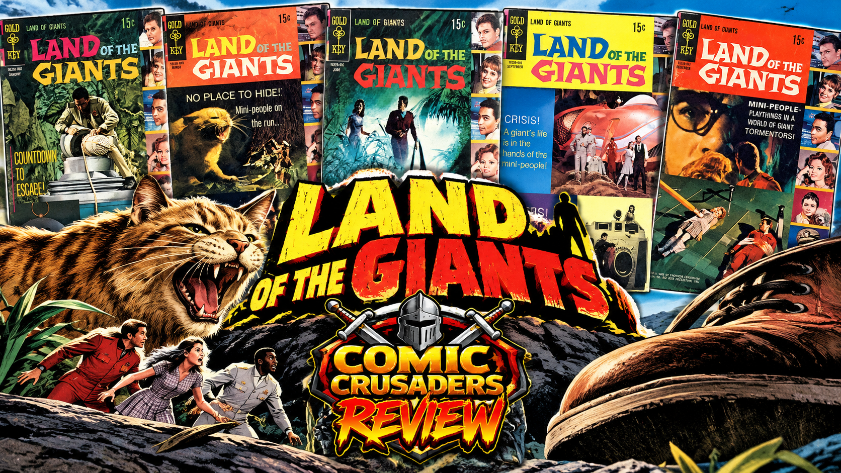 Land of the Giants Gold Key Comics #1–5 Review