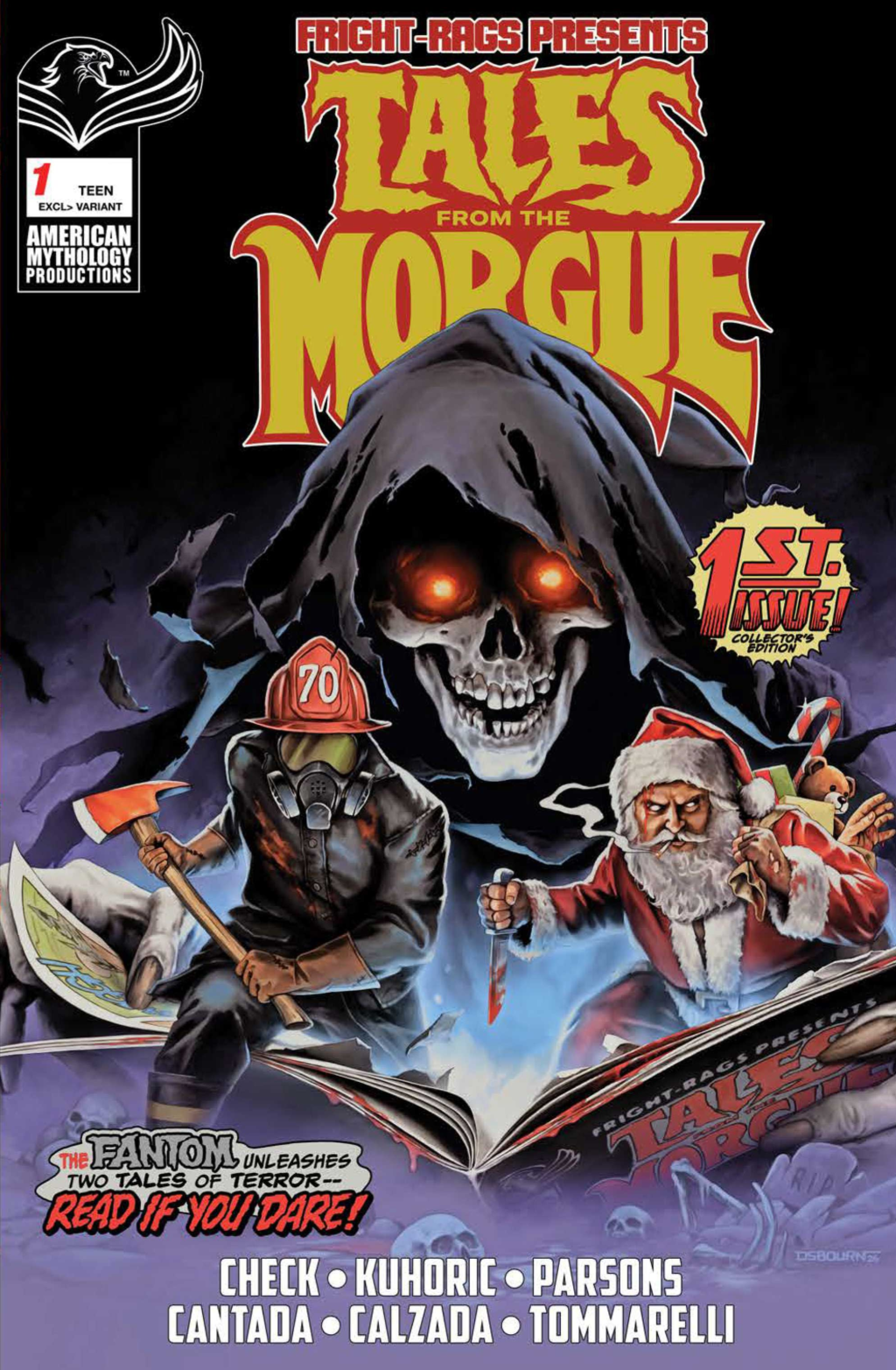 Tales from the Morgue Fright-Rags exclusive cover