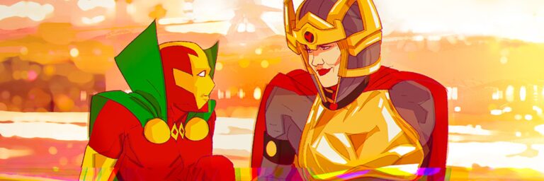 Official DC and Warner Bros. Animation Mister Miracle series announcement artwork