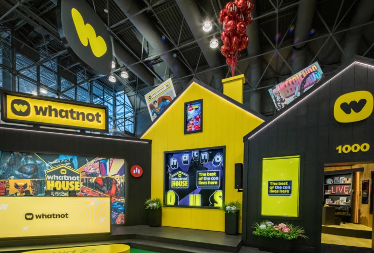 Whatnot activation at New York Comic Con