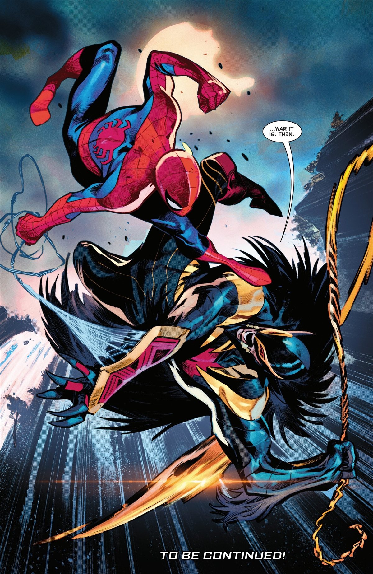 Spider-Man battles a powerful enemy in Amazing Spider-Man #1001.