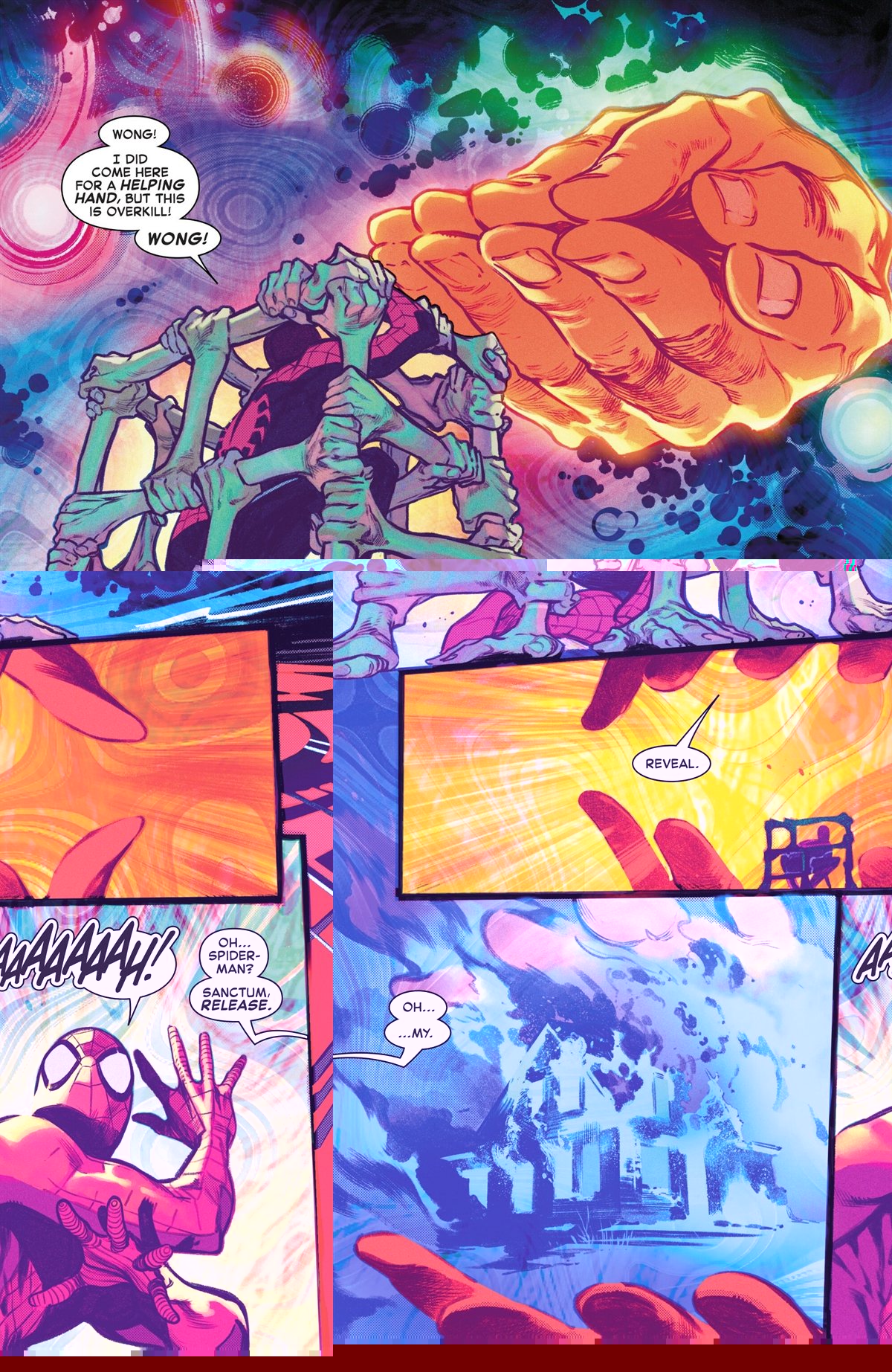 Spider-Man faces cosmic energy in Amazing Spider-Man #1001.