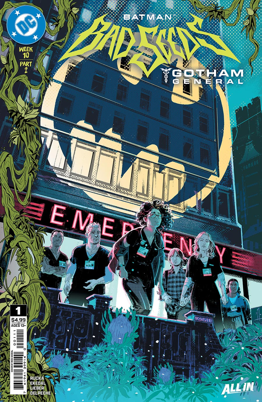 Batman Bad Seeds Gotham General #1 Rosa Ekedal cover