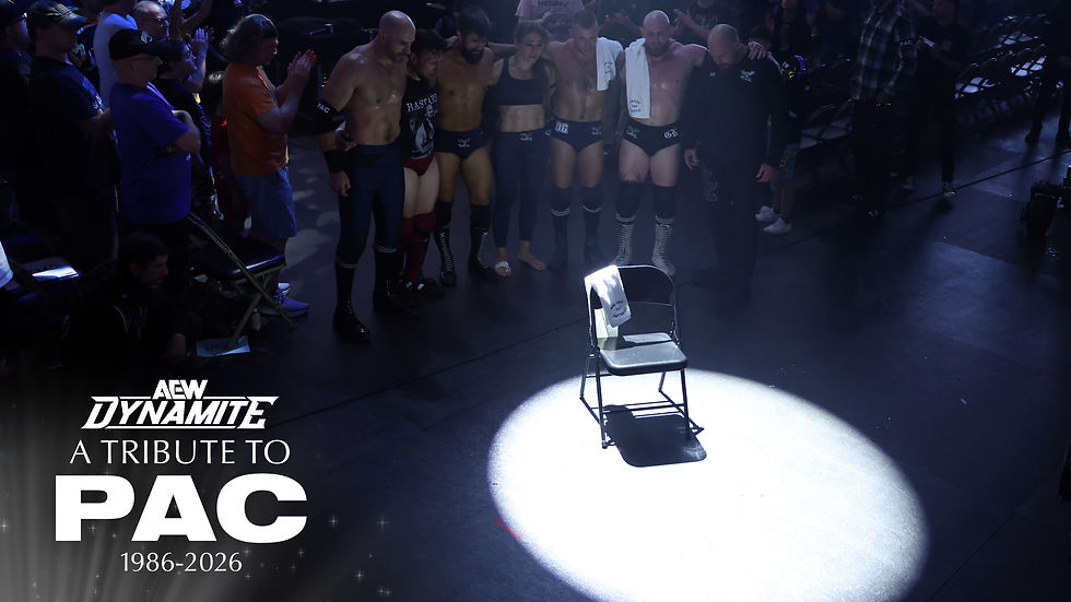 Bryan Danielson returns to the ring during AEW Dynamite’s tribute to PAC