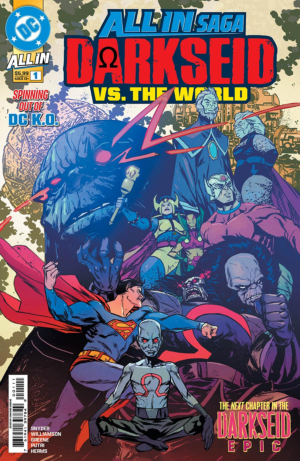 DC All In Saga Darkseid vs the World #1 Sanford Greene cover