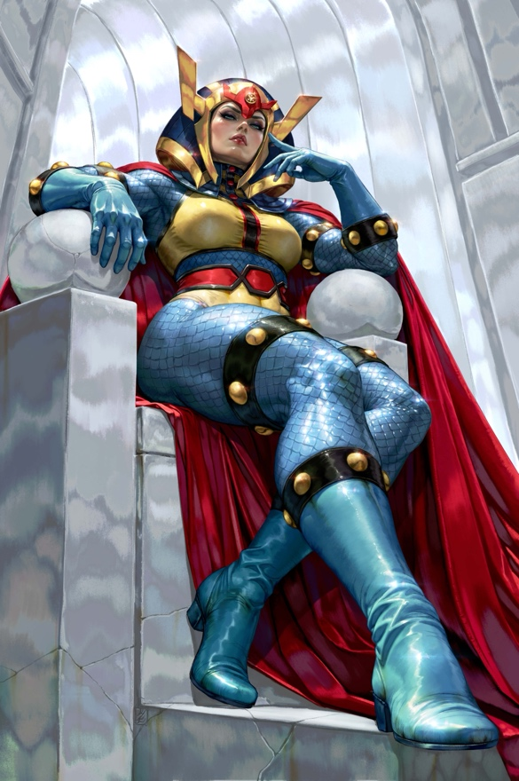 DC All In Saga The New Gods official variant cover 3