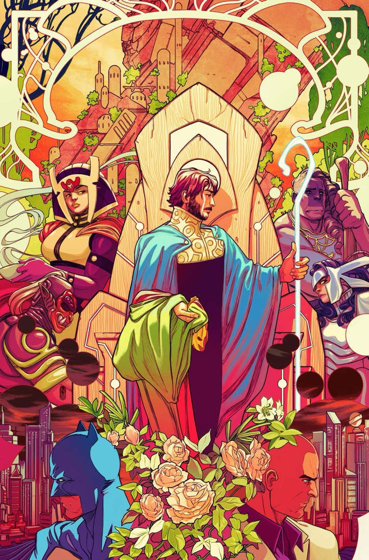 DC All In Saga The New Gods official variant cover 5