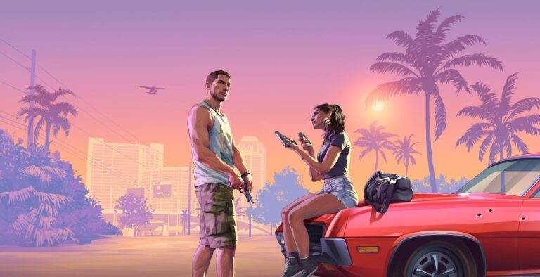 Official Grand Theft Auto VI promotional artwork from Rockstar Games