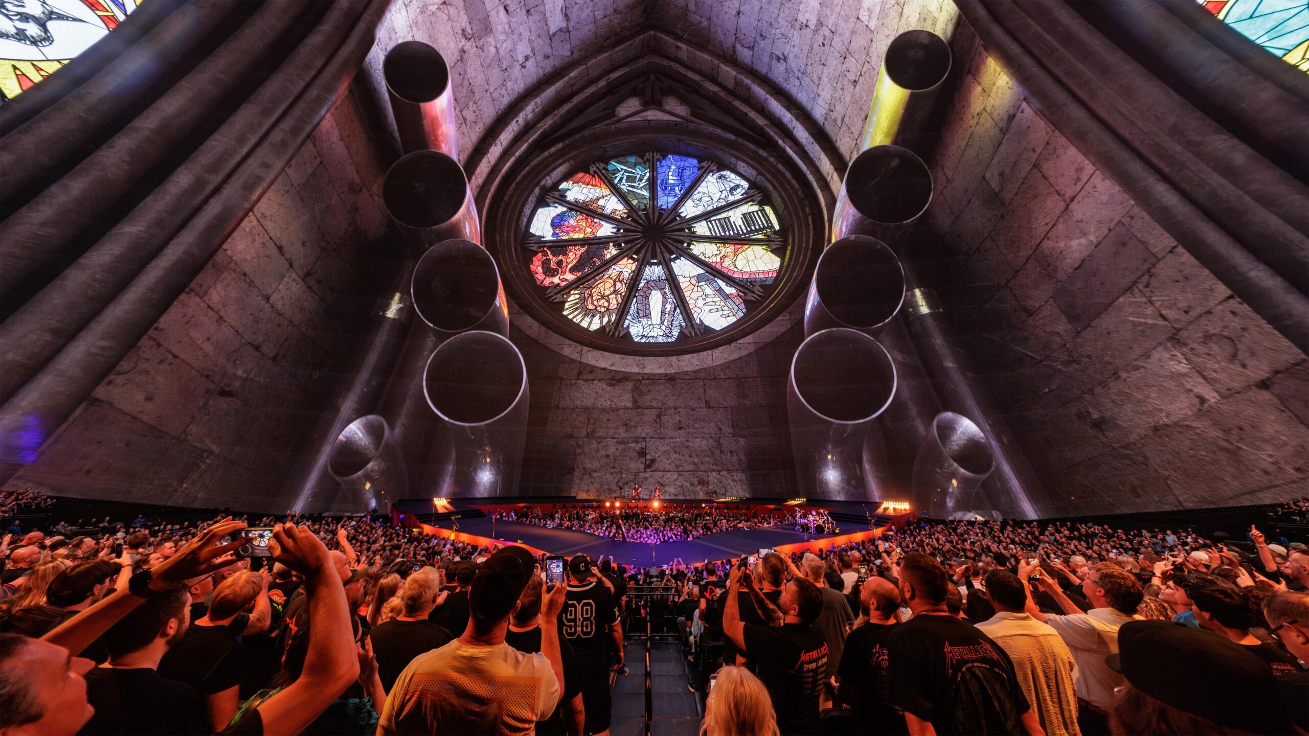 Metallica official image for the October 1, 2026 Sphere residency opener